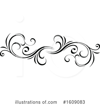 Royalty-Free (RF) Flourish Clipart Illustration by dero - Stock Sample #1609083