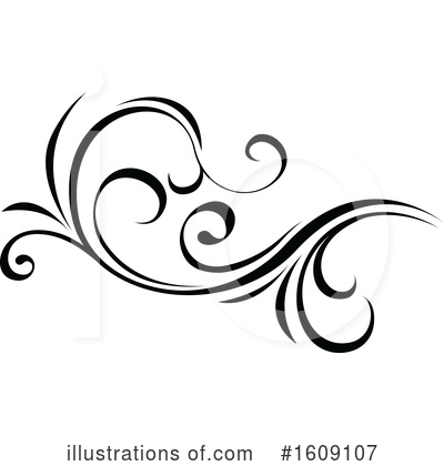 Royalty-Free (RF) Flourish Clipart Illustration by dero - Stock Sample #1609107