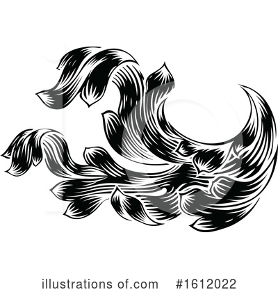 Flourish Clipart #1612022 by AtStockIllustration