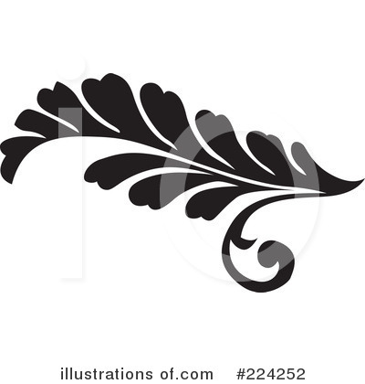 Royalty-Free (RF) Flourish Clipart Illustration by BestVector - Stock Sample #224252