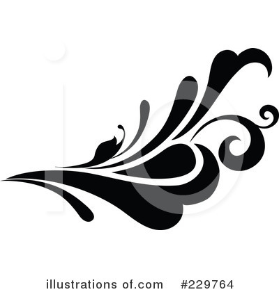 Royalty-Free (RF) Flourish Clipart Illustration by OnFocusMedia - Stock Sample #229764