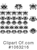 Flourishes Clipart #1063216 by Vector Tradition SM
