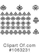 Flourishes Clipart #1063231 by Vector Tradition SM