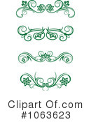 Flourishes Clipart #1063623 by Vector Tradition SM