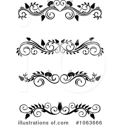 Royalty-Free (RF) Flourishes Clipart Illustration by Vector Tradition SM - Stock Sample #1063666
