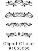 Flourishes Clipart #1063666 by Vector Tradition SM