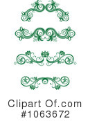 Flourishes Clipart #1063672 by Vector Tradition SM