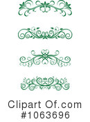 Flourishes Clipart #1063696 by Vector Tradition SM