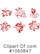 Flourishes Clipart #1063847 by Vector Tradition SM
