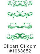 Flourishes Clipart #1063852 by Vector Tradition SM