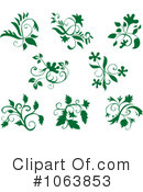 Flourishes Clipart #1063853 by Vector Tradition SM