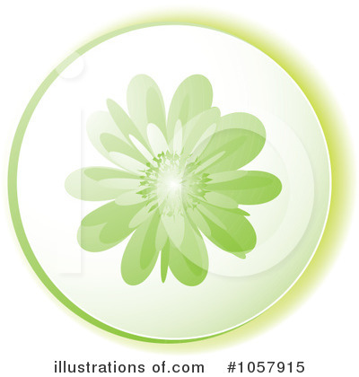 Royalty-Free (RF) Flower Clipart Illustration by michaeltravers - Stock Sample #1057915