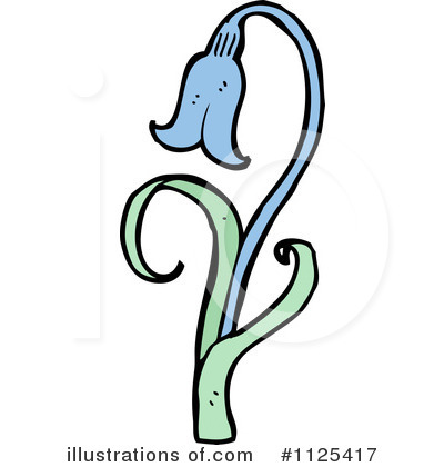 Royalty-Free (RF) Flower Clipart Illustration by lineartestpilot - Stock Sample #1125417