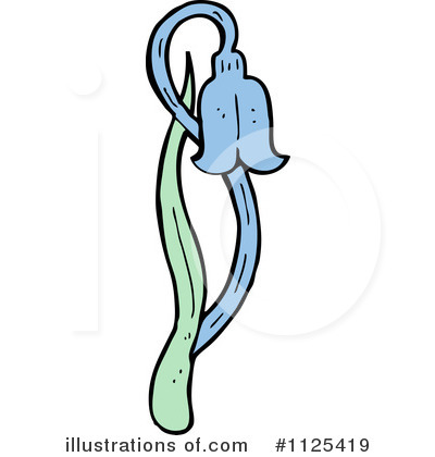 Royalty-Free (RF) Flower Clipart Illustration by lineartestpilot - Stock Sample #1125419