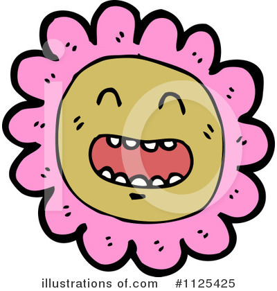 Royalty-Free (RF) Flower Clipart Illustration by lineartestpilot - Stock Sample #1125425