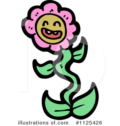 Royalty-Free (RF) Flower Clipart Illustration by lineartestpilot - Stock Sample #1125426