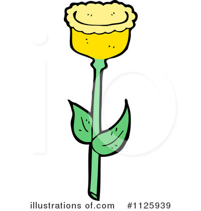Royalty-Free (RF) Flower Clipart Illustration by lineartestpilot - Stock Sample #1125939