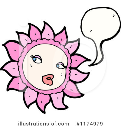 Royalty-Free (RF) Flower Clipart Illustration by lineartestpilot - Stock Sample #1174979