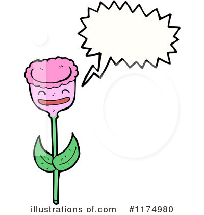 Royalty-Free (RF) Flower Clipart Illustration by lineartestpilot - Stock Sample #1174980