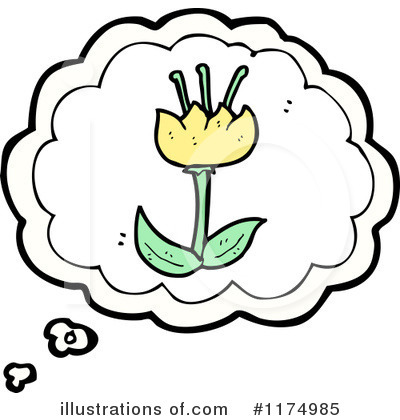 Royalty-Free (RF) Flower Clipart Illustration by lineartestpilot - Stock Sample #1174985