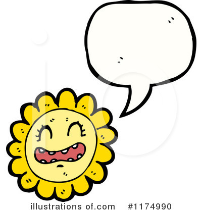 Royalty-Free (RF) Flower Clipart Illustration by lineartestpilot - Stock Sample #1174990