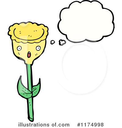 Royalty-Free (RF) Flower Clipart Illustration by lineartestpilot - Stock Sample #1174998