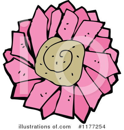 Royalty-Free (RF) Flower Clipart Illustration by lineartestpilot - Stock Sample #1177254