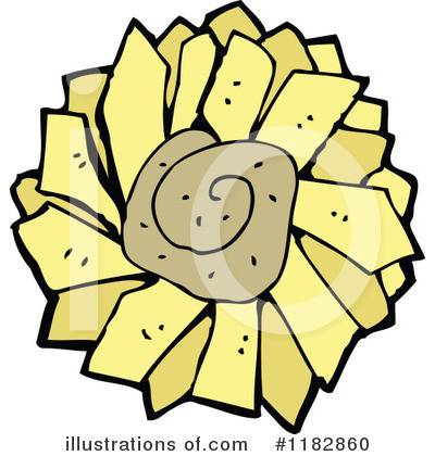 Royalty-Free (RF) Flower Clipart Illustration by lineartestpilot - Stock Sample #1182860