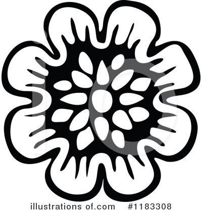 Royalty-Free (RF) Flower Clipart Illustration by Prawny - Stock Sample #1183308