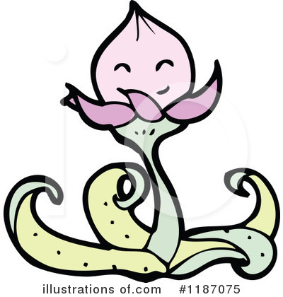 Royalty-Free (RF) Flower Clipart Illustration by lineartestpilot - Stock Sample #1187075