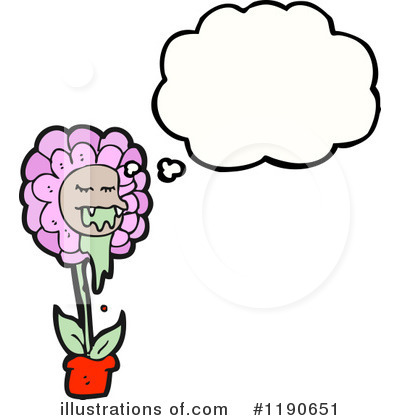 Royalty-Free (RF) Flower Clipart Illustration by lineartestpilot - Stock Sample #1190651