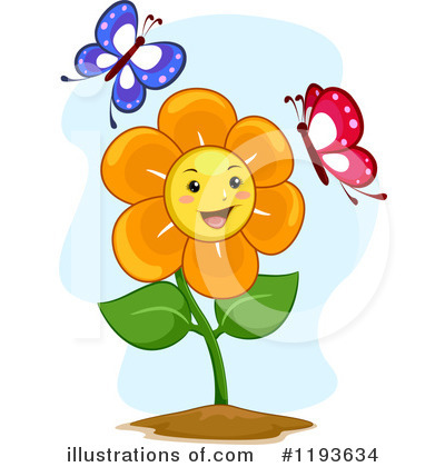 Butterflies Clipart #1193634 by BNP Design Studio