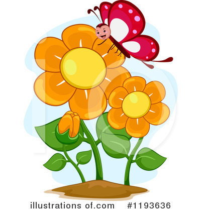 Floral Clipart #1193636 by BNP Design Studio