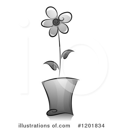 Potted Plant Clipart #1201834 by BNP Design Studio