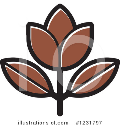 Royalty-Free (RF) Flower Clipart Illustration by Lal Perera - Stock Sample #1231797