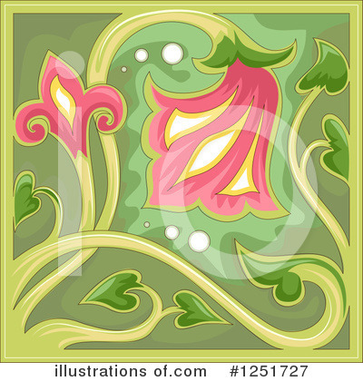 Royalty-Free (RF) Flower Clipart Illustration by BNP Design Studio - Stock Sample #1251727