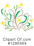 Flower Clipart #1285969 by Cherie Reve