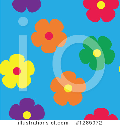 Royalty-Free (RF) Flower Clipart Illustration by Cherie Reve - Stock Sample #1285972