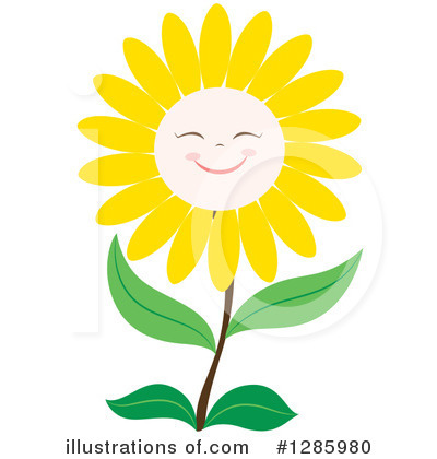 Royalty-Free (RF) Flower Clipart Illustration by Cherie Reve - Stock Sample #1285980