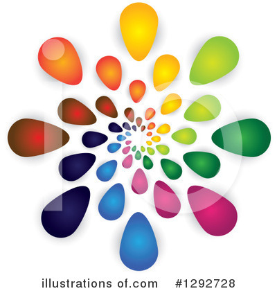 Royalty-Free (RF) Flower Clipart Illustration by ColorMagic - Stock Sample #1292728