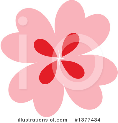 Royalty-Free (RF) Flower Clipart Illustration by Cherie Reve - Stock Sample #1377434