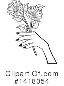Flower Clipart #1418054 by Lal Perera