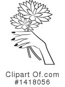 Flower Clipart #1418056 by Lal Perera