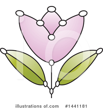 Royalty-Free (RF) Flower Clipart Illustration by Lal Perera - Stock Sample #1441181
