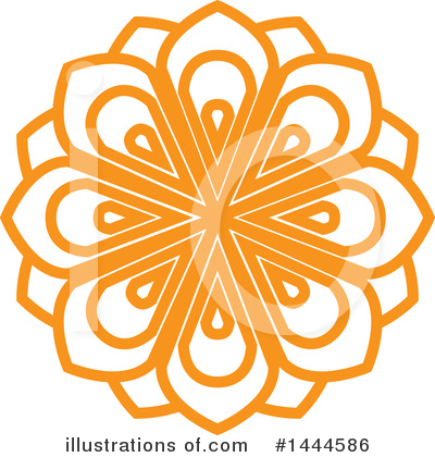 Royalty-Free (RF) Flower Clipart Illustration by ColorMagic - Stock Sample #1444586