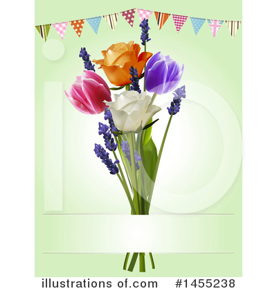 Royalty-Free (RF) Flower Clipart Illustration by elaineitalia - Stock Sample #1455238