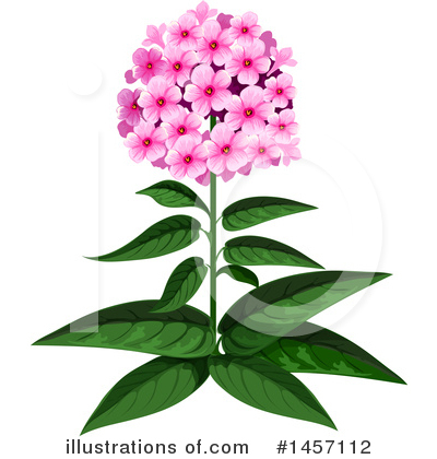 Royalty-Free (RF) Flower Clipart Illustration by Vector Tradition SM - Stock Sample #1457112