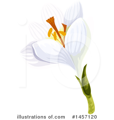 Royalty-Free (RF) Flower Clipart Illustration by Vector Tradition SM - Stock Sample #1457120