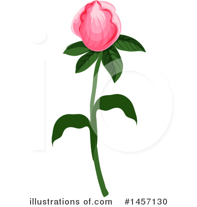 Royalty-Free (RF) Flower Clipart Illustration by Vector Tradition SM - Stock Sample #1457130
