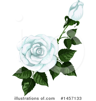 Royalty-Free (RF) Flower Clipart Illustration by Vector Tradition SM - Stock Sample #1457133